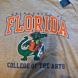University of Florida college of the arts t shirt